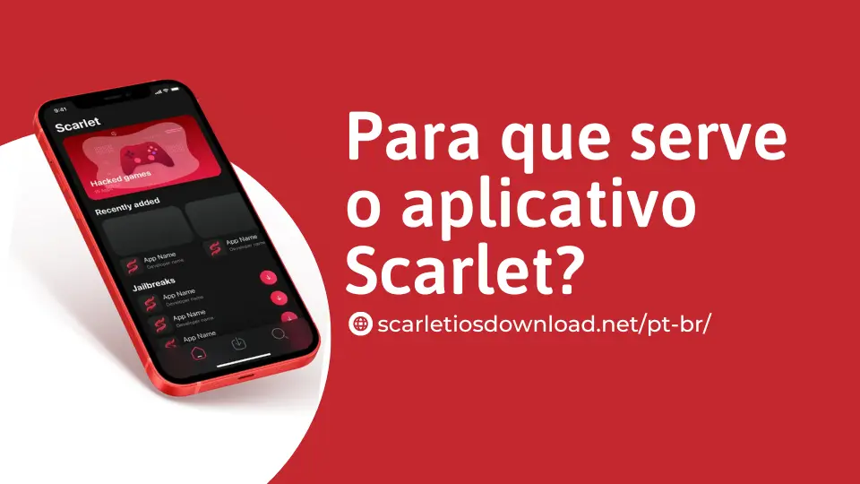 Para que serve o aplicativo Scarlet